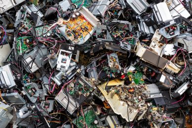 WEEE scrap, electronic waste collection